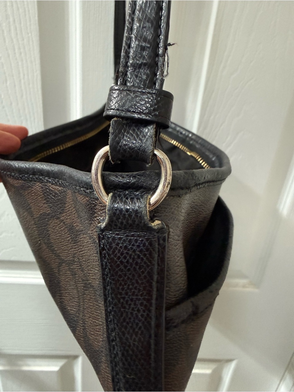 Coach Signature File Crossbody Bag - Picture 5 of 16